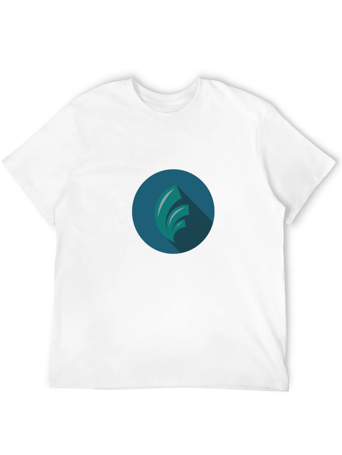 Modern Graphic Tee - Black T-Shirt with Abstract Design
