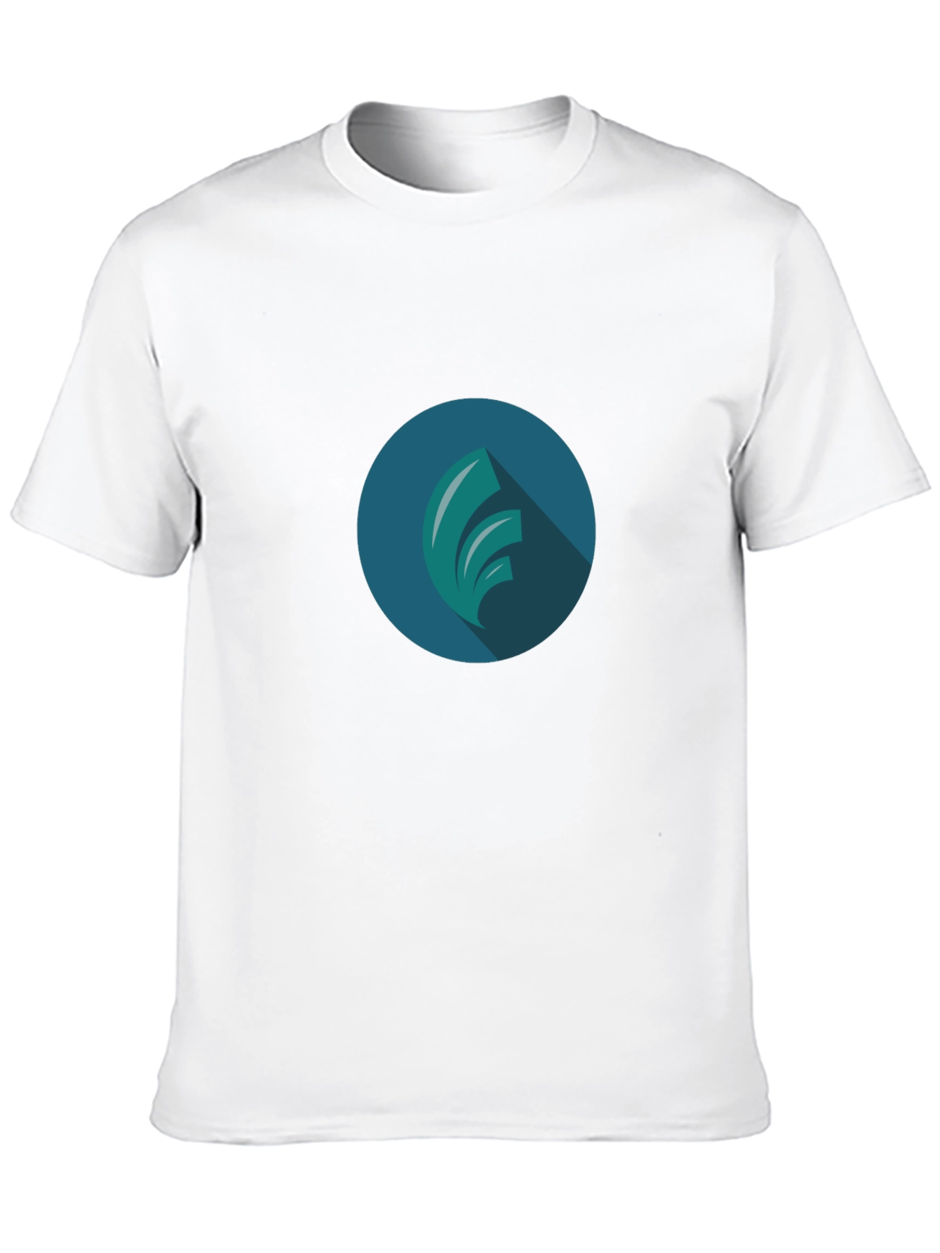 Modern Graphic Tee - Black T-Shirt with Abstract Design