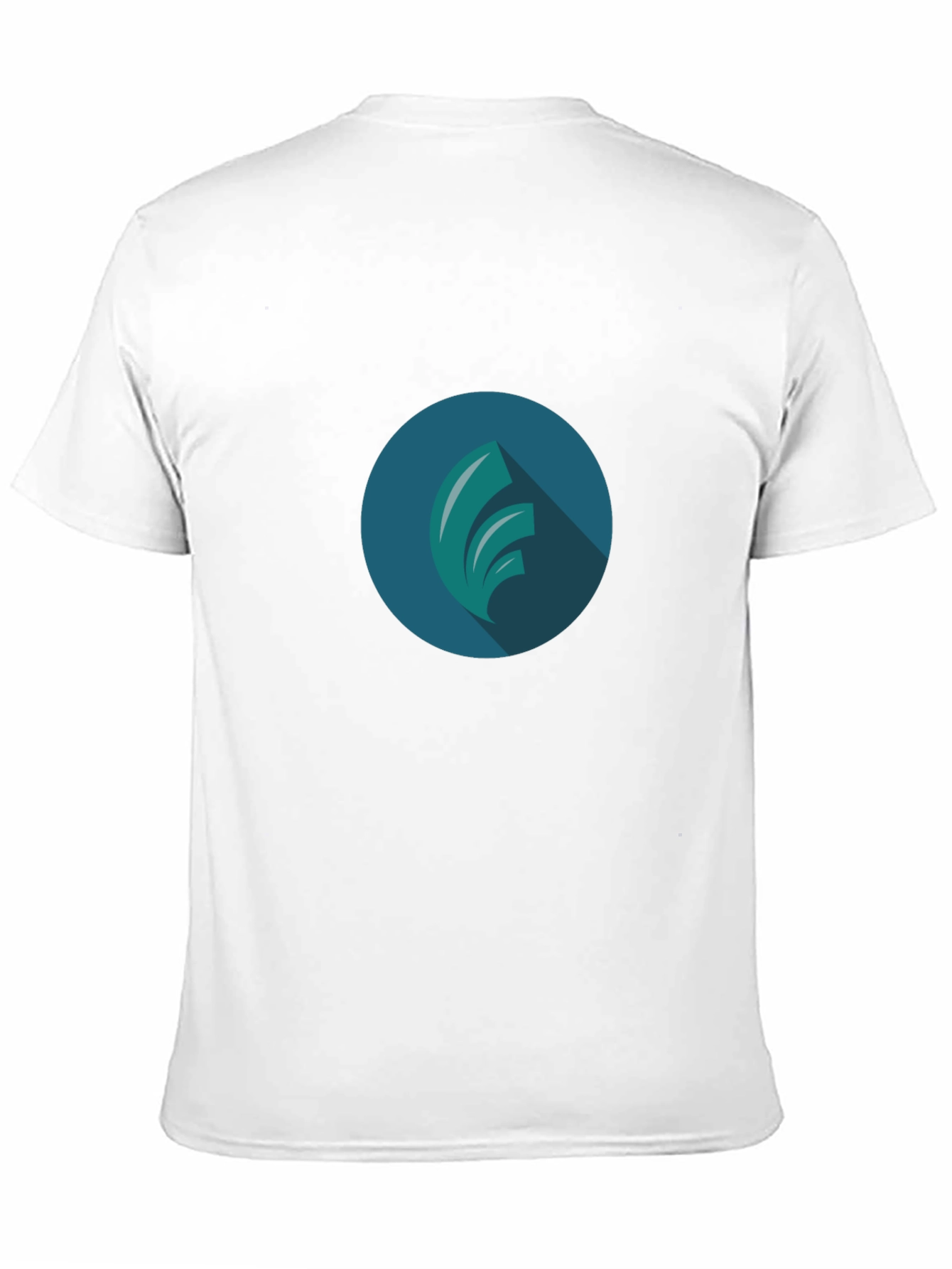 Modern Graphic Tee - Black T-Shirt with Abstract Design