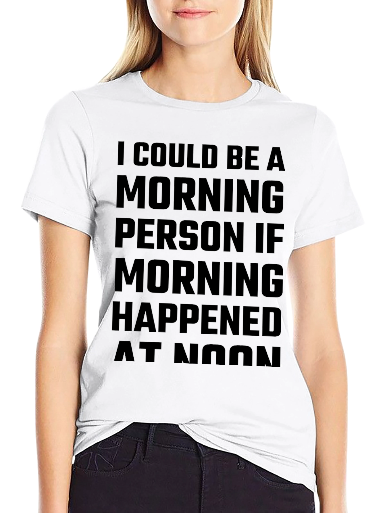 Funny Morning Person Graphic T-Shirt