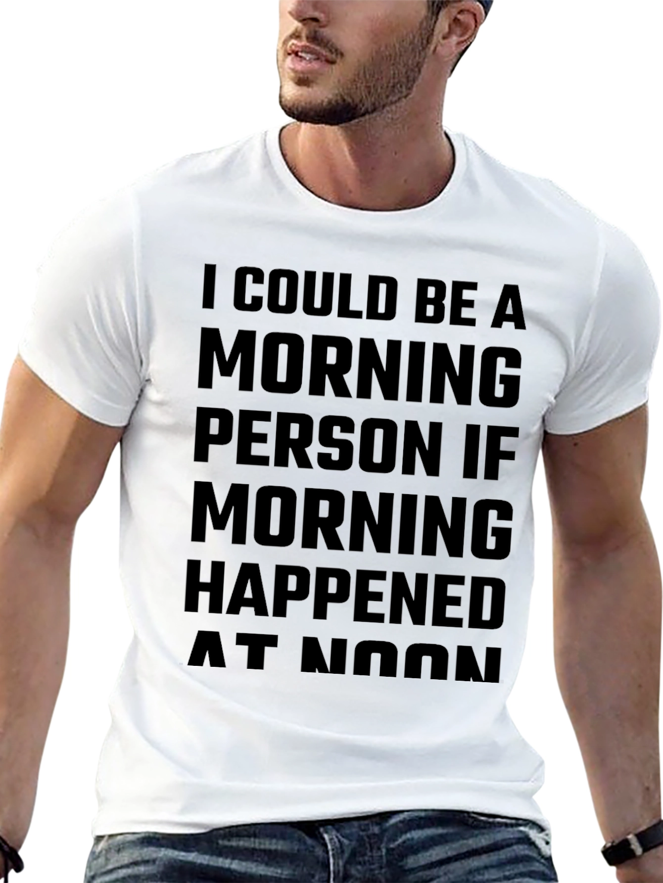 Funny Morning Person Graphic T-Shirt