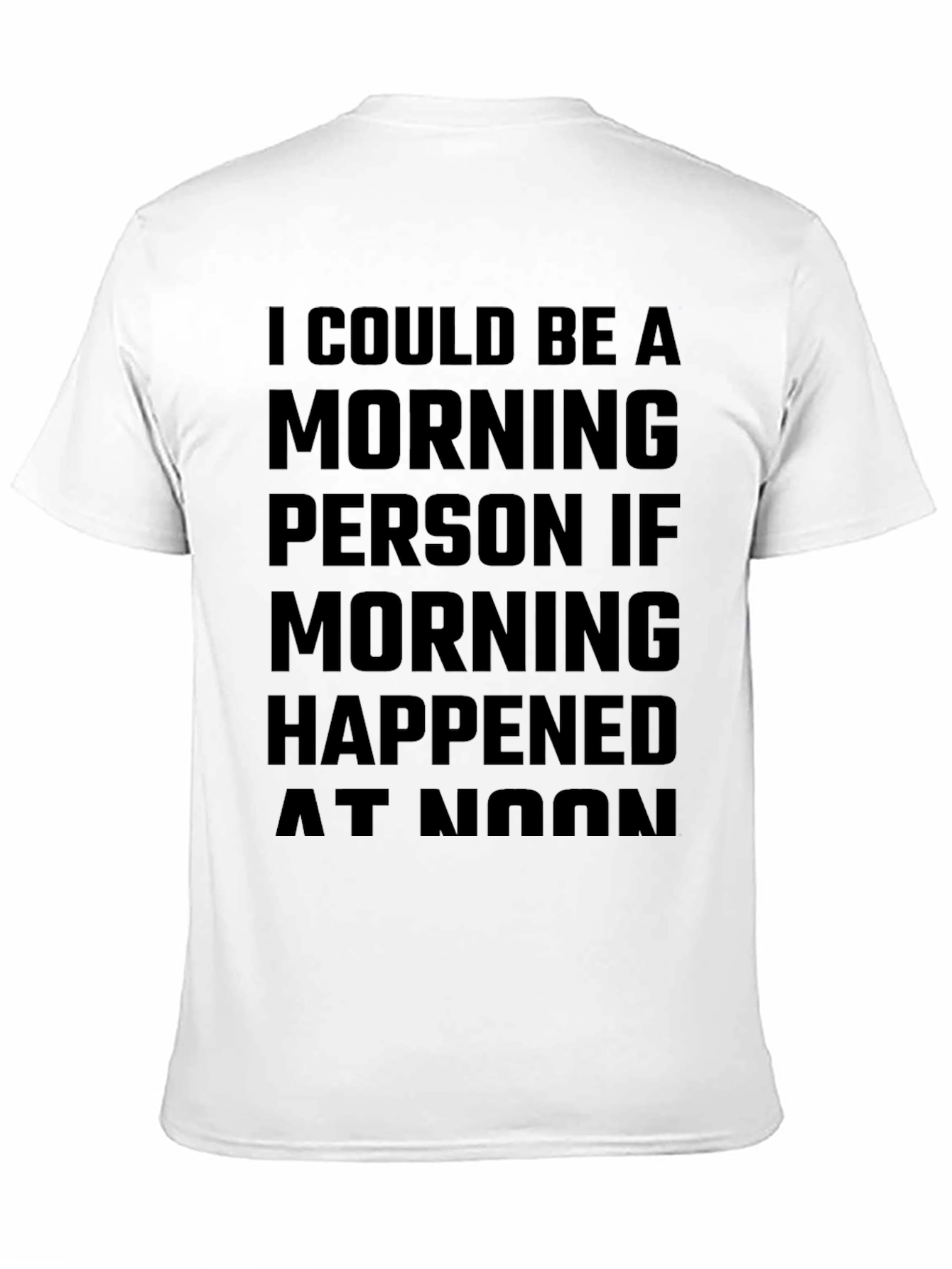 Funny Morning Person Graphic T-Shirt