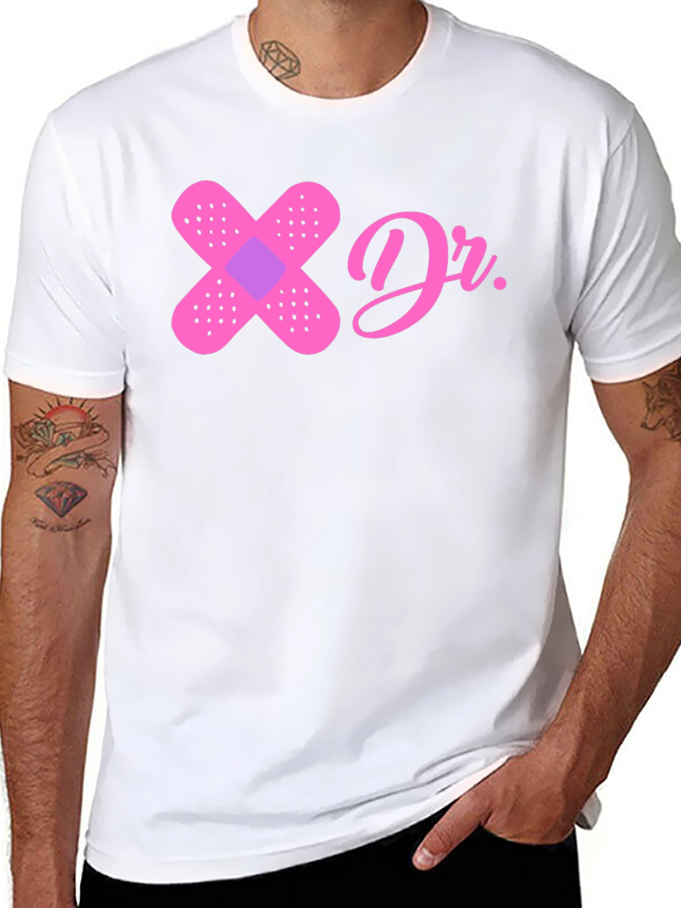 XOXO Dr. T-Shirt - Bandage Design Novelty Tee