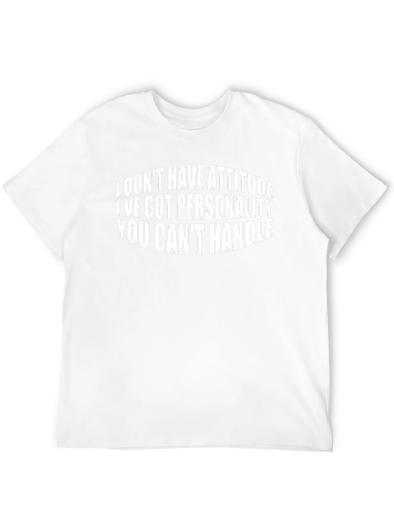 Attitude Funny Slogan Black T-Shirt