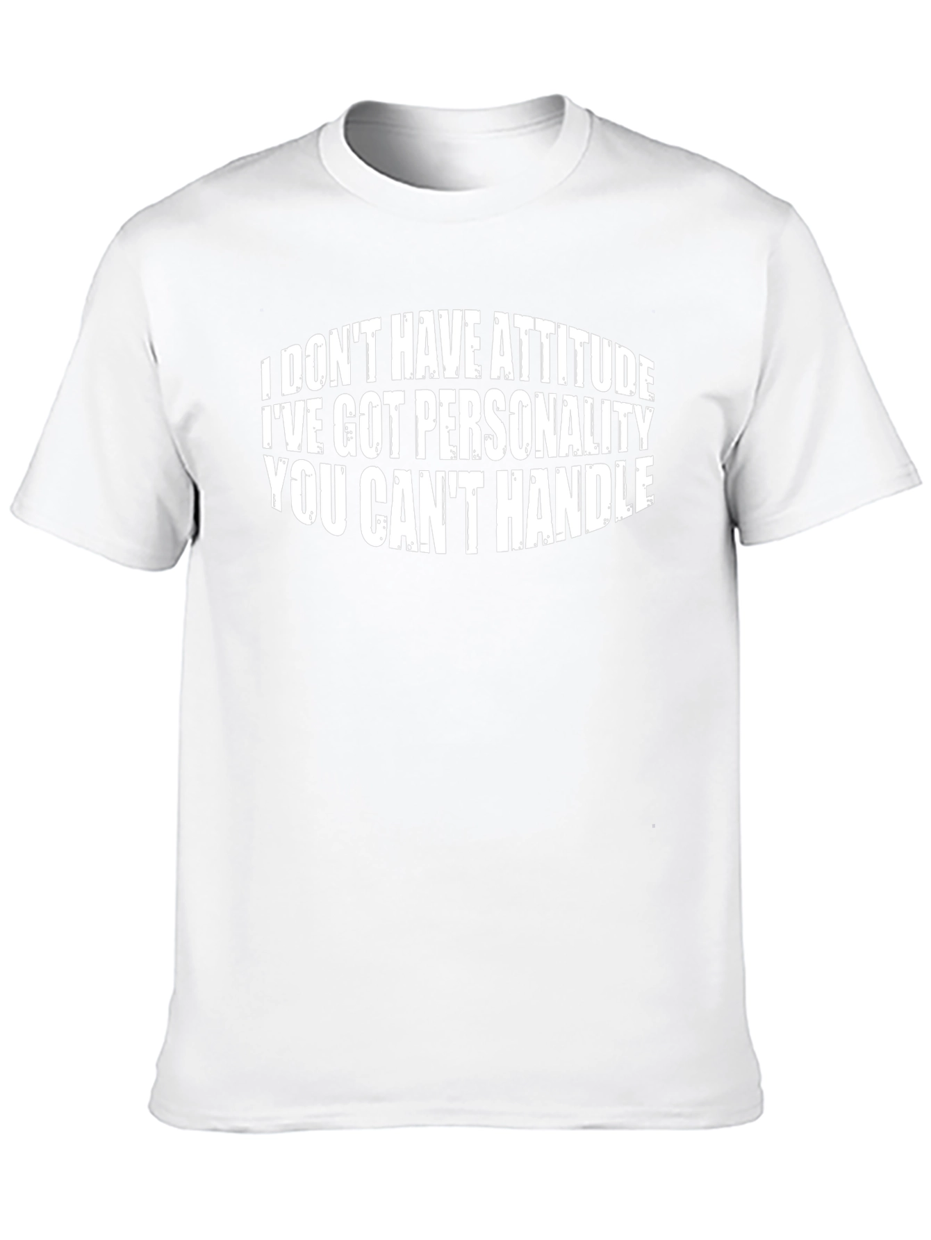 Attitude Funny Slogan Black T-Shirt