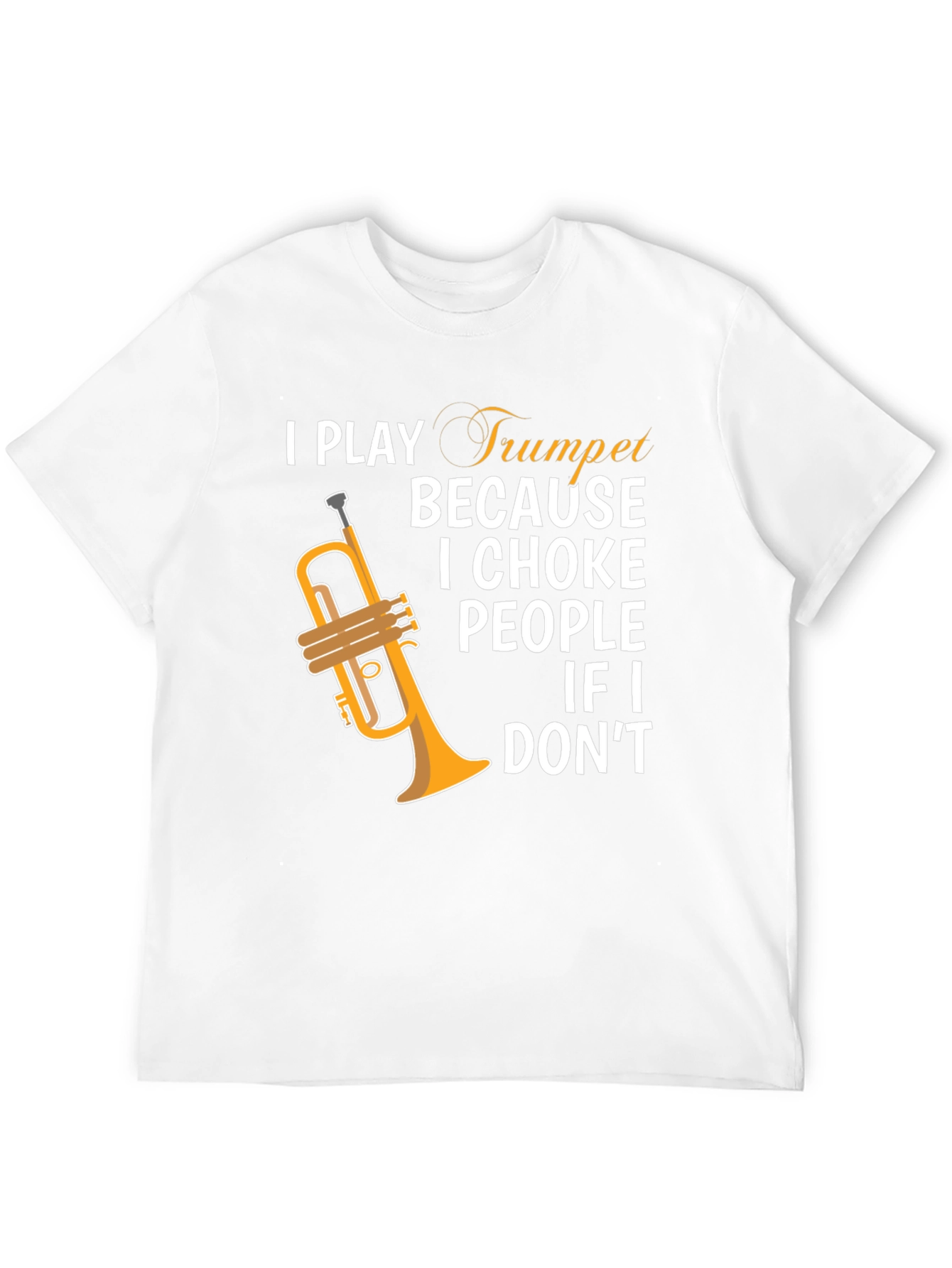 I Play Trumpet Graphic Tee