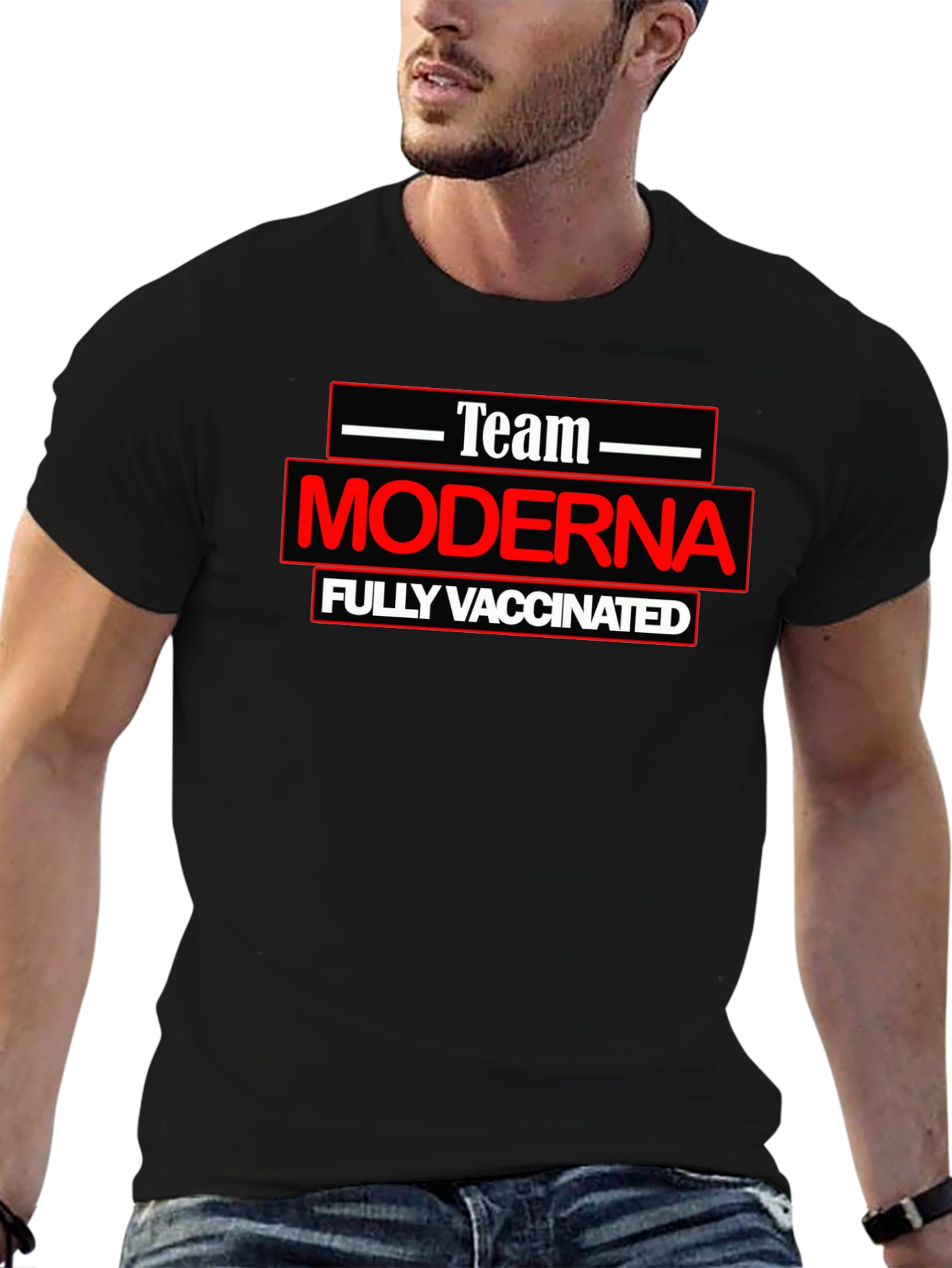 Team Moderna Fully Vaccinated T-Shirt