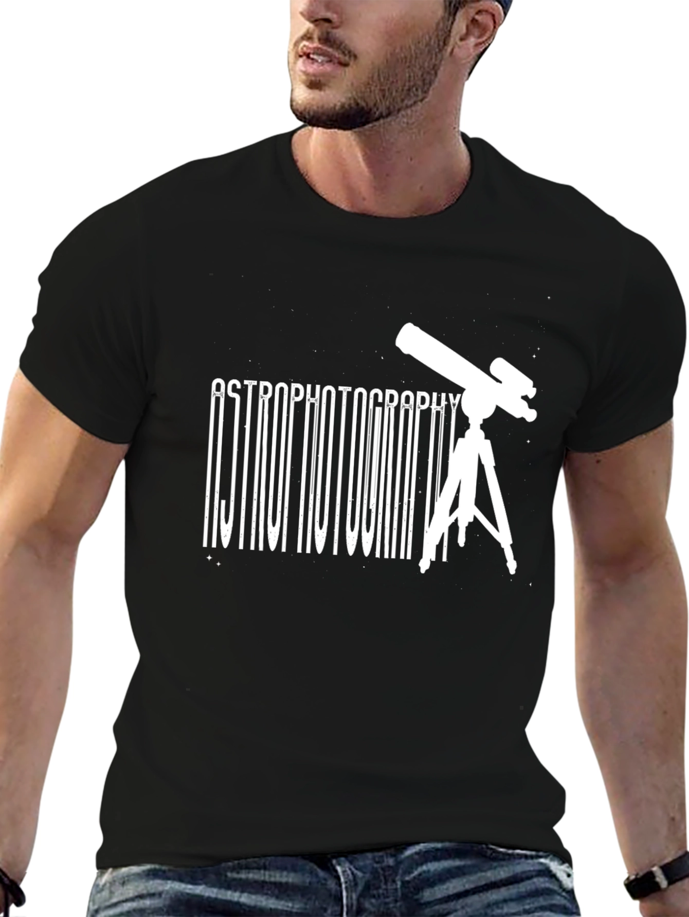 Astrophotography T-Shirt - Telescope Graphic Tee