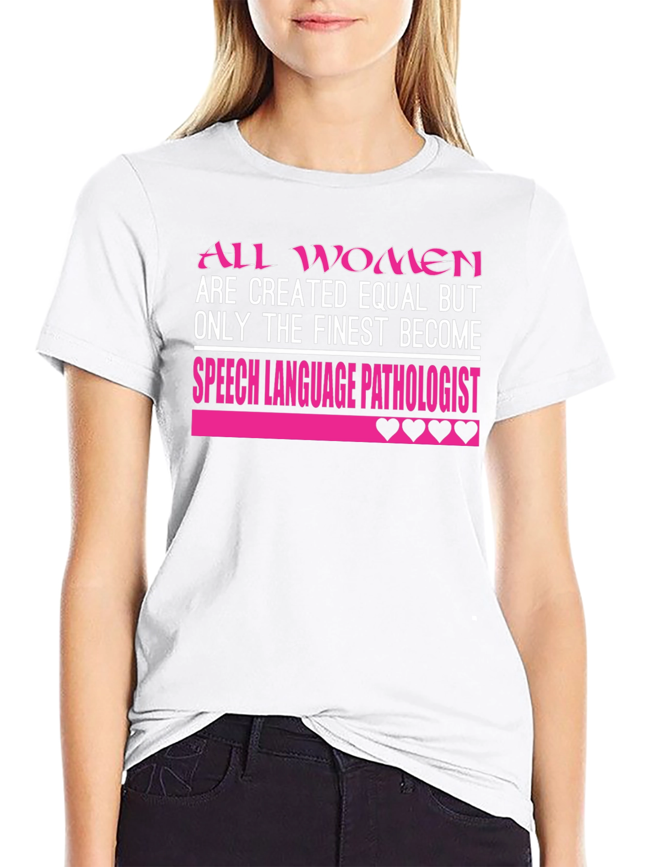 Finest Women Speech Language Pathologist T-Shirt