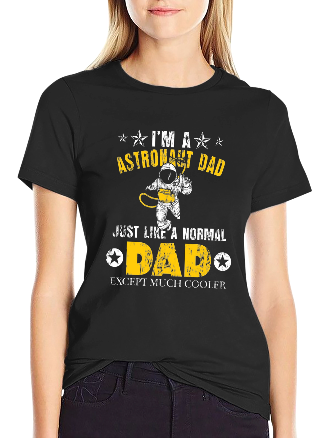 Astronaut Dad T-Shirt - Cool Fathers Day Gift!
