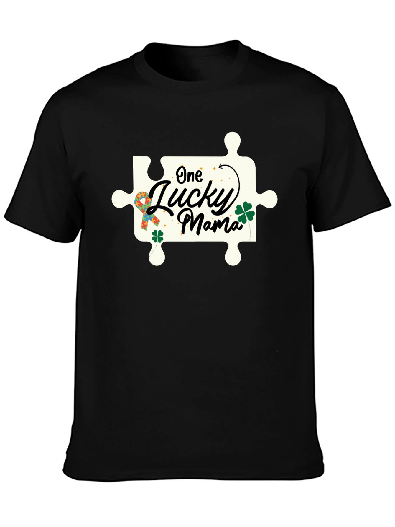 One Lucky Mama St. Patricks Day T-Shirt