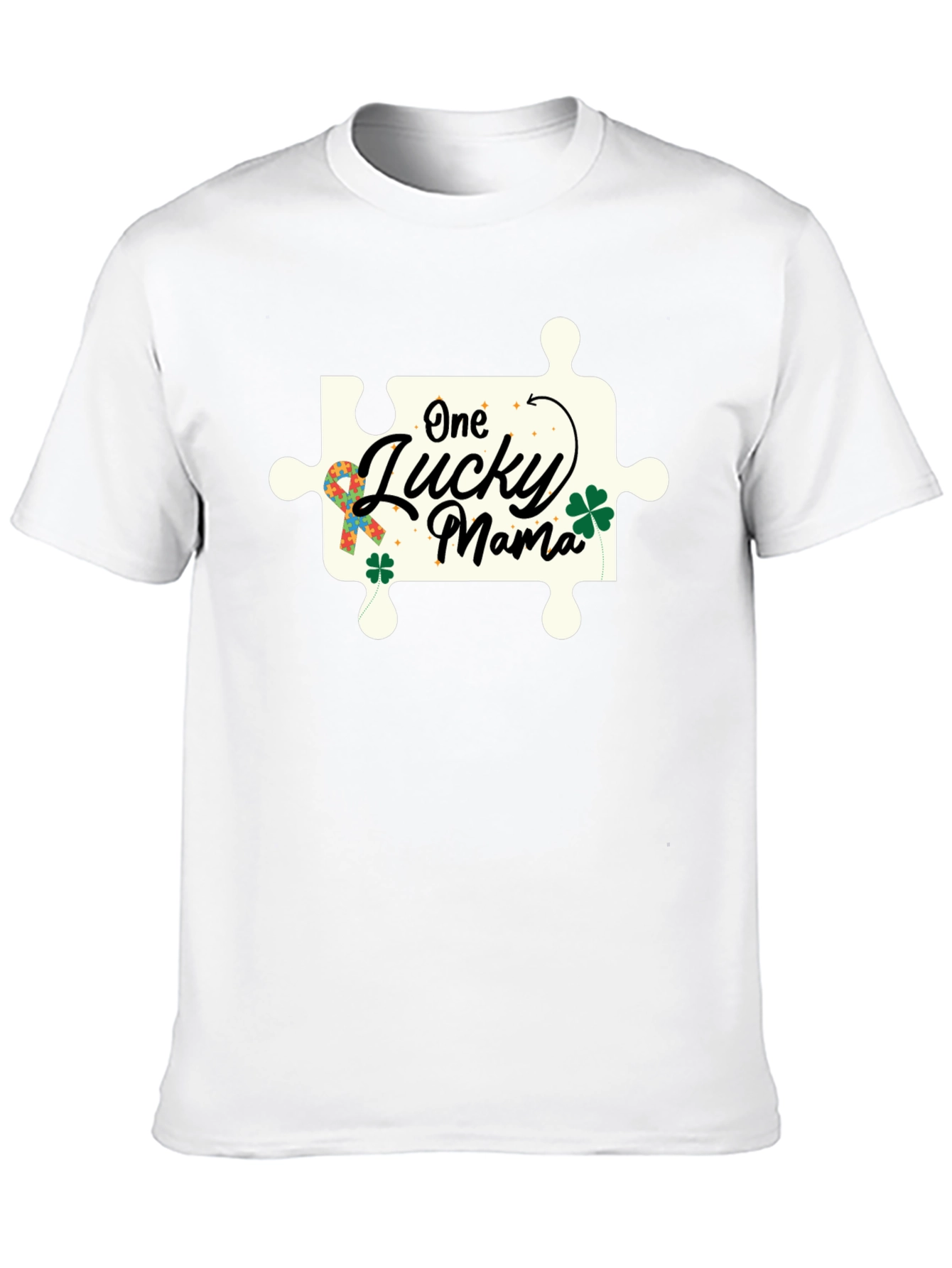 One Lucky Mama St. Patricks Day T-Shirt