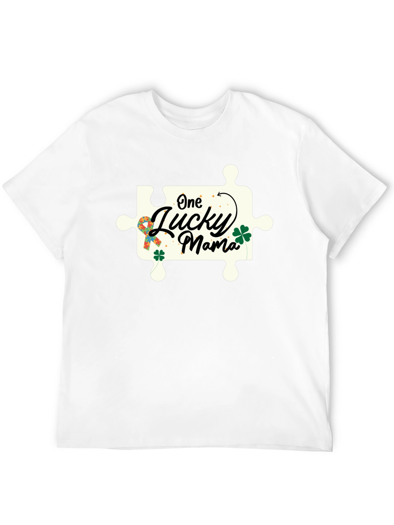 One Lucky Mama St. Patricks Day T-Shirt