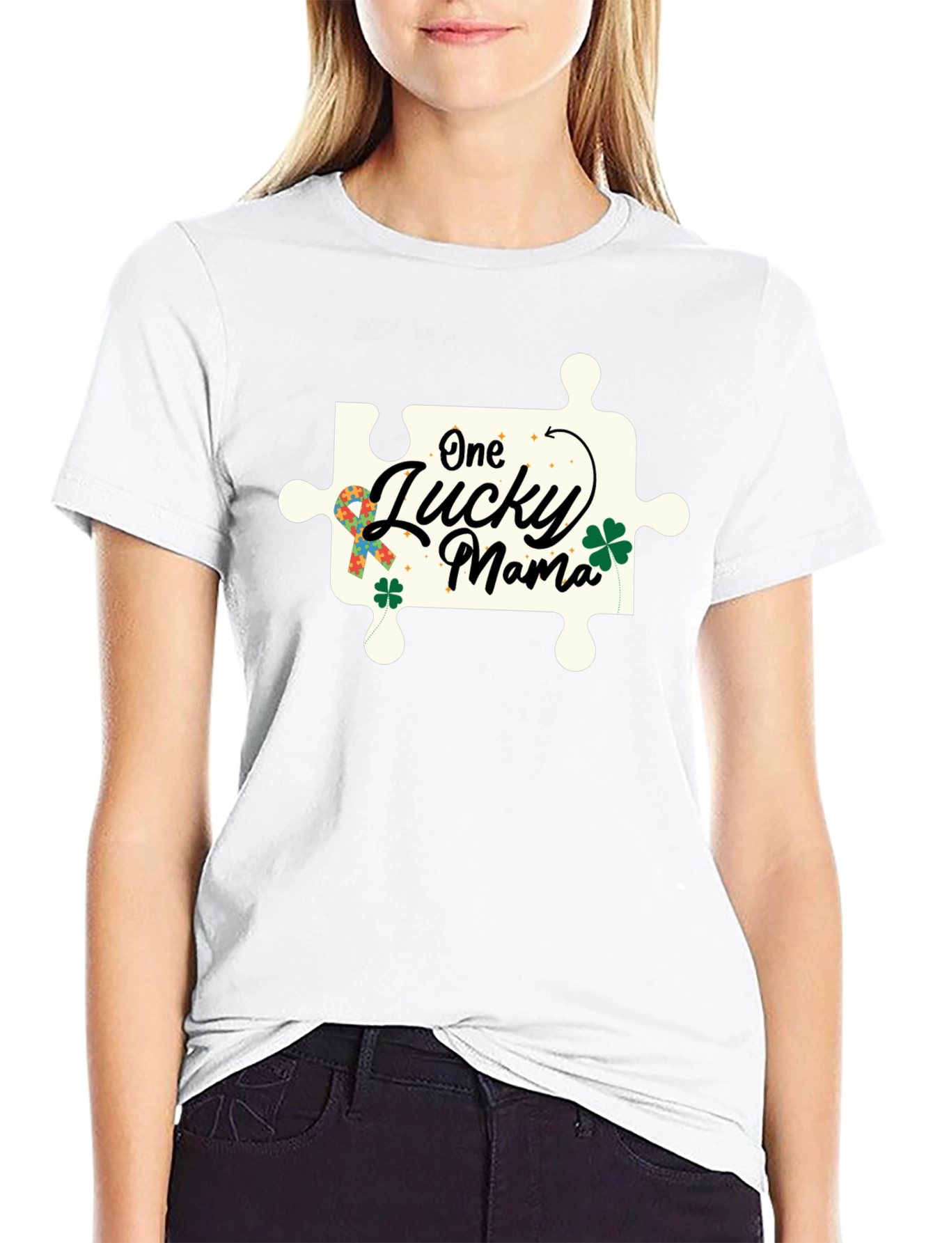 One Lucky Mama St. Patricks Day T-Shirt