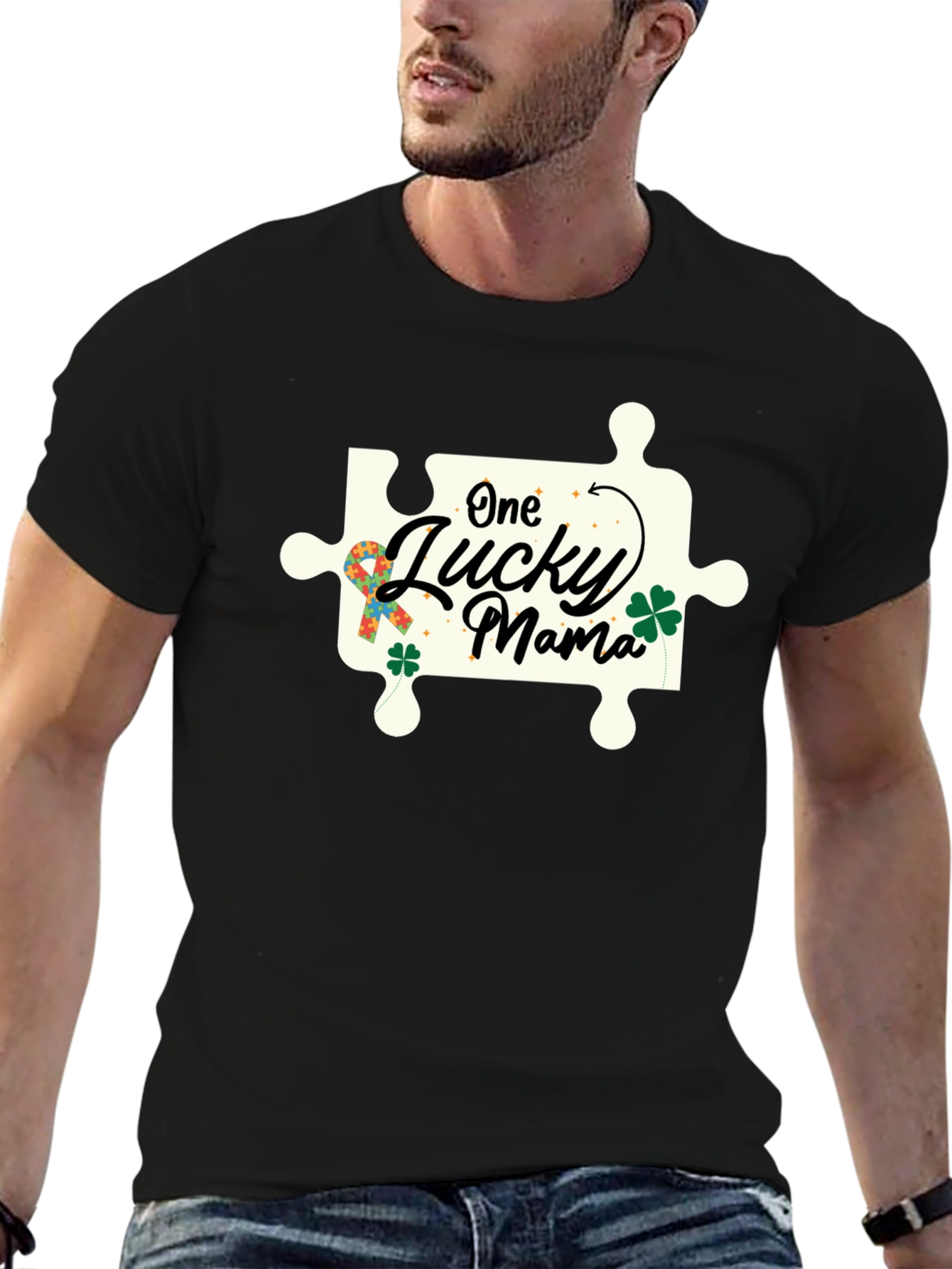 One Lucky Mama St. Patricks Day T-Shirt