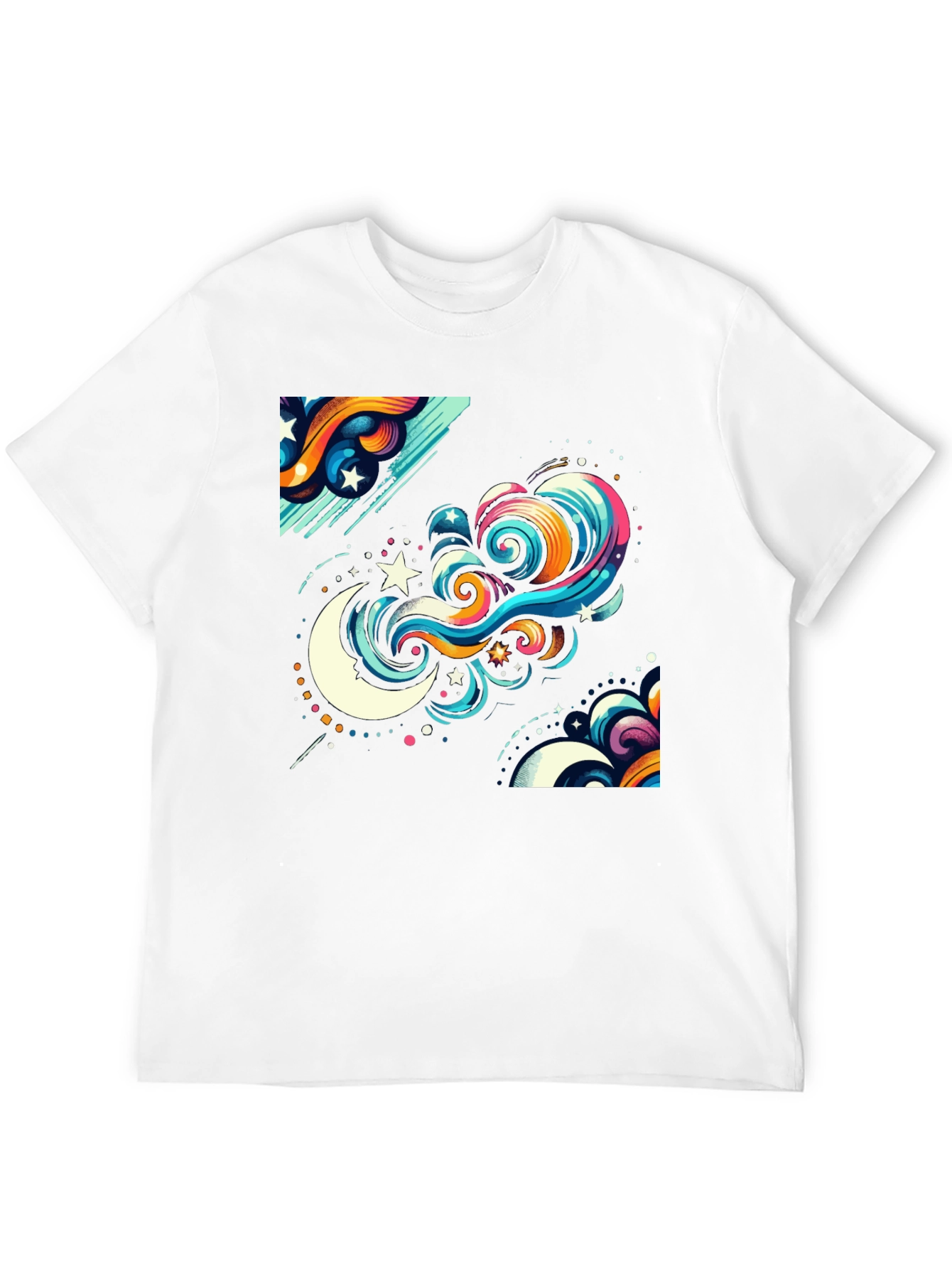 Cosmic Dream Black T-Shirt