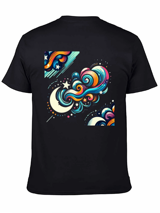 Cosmic Dream Black T-Shirt