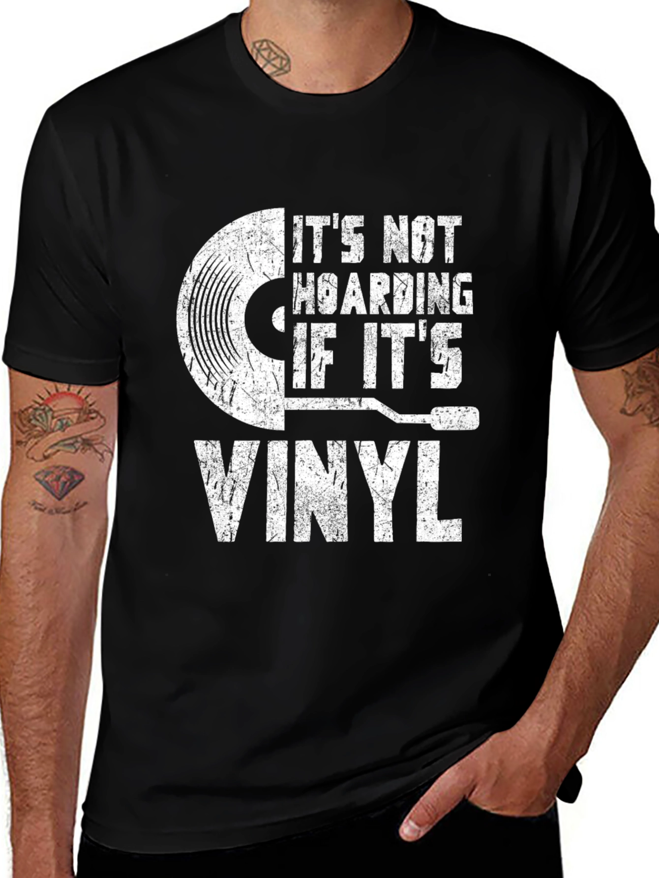 Its Not Hoarding If Its Vinyl T-Shirt