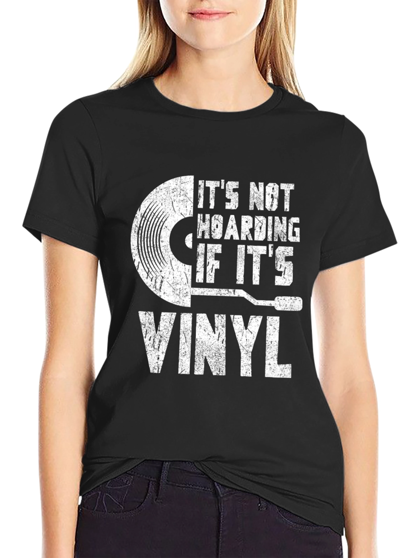 Its Not Hoarding If Its Vinyl T-Shirt