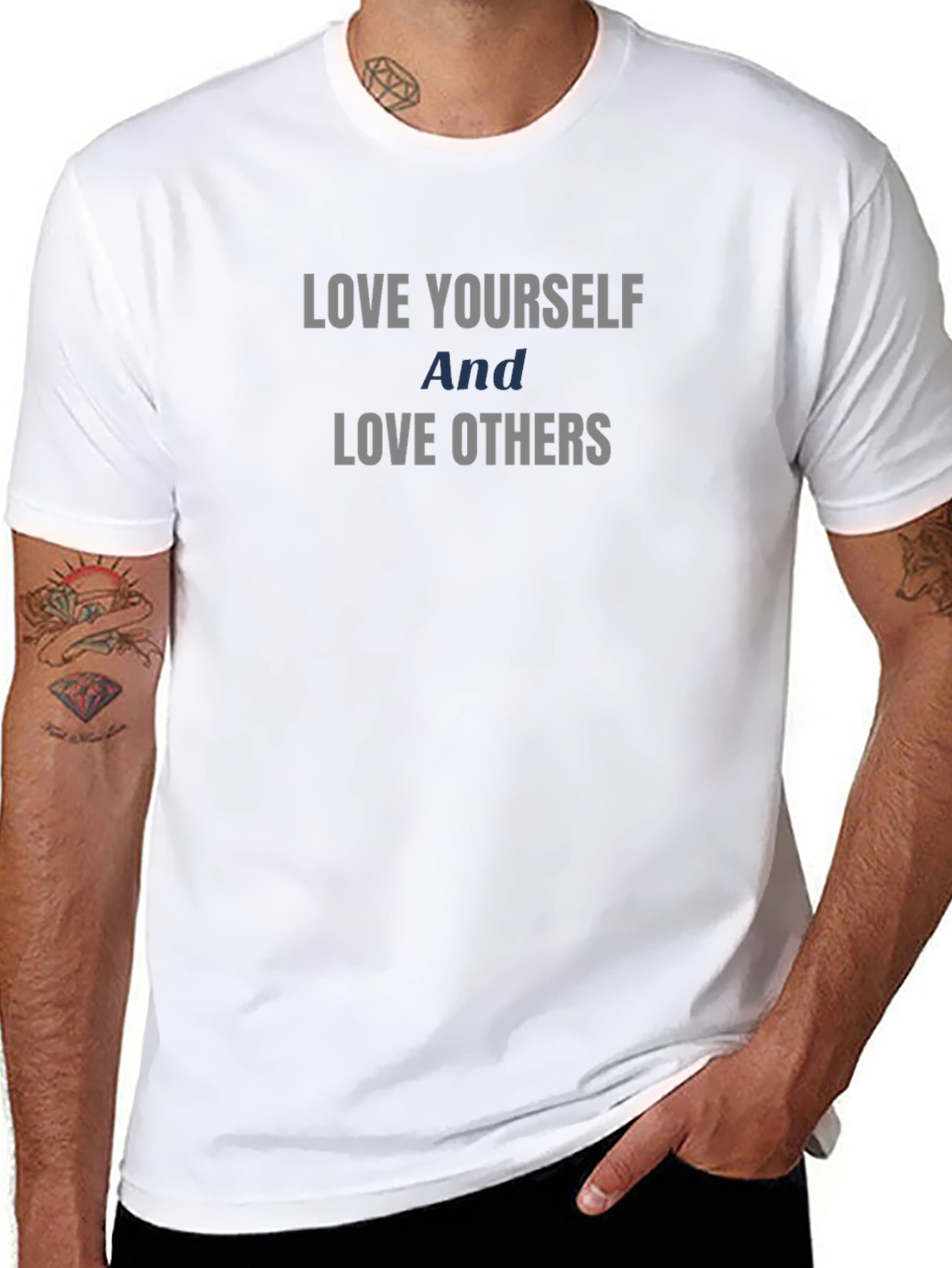 Love Yourself Love Others Graphic T-Shirt
