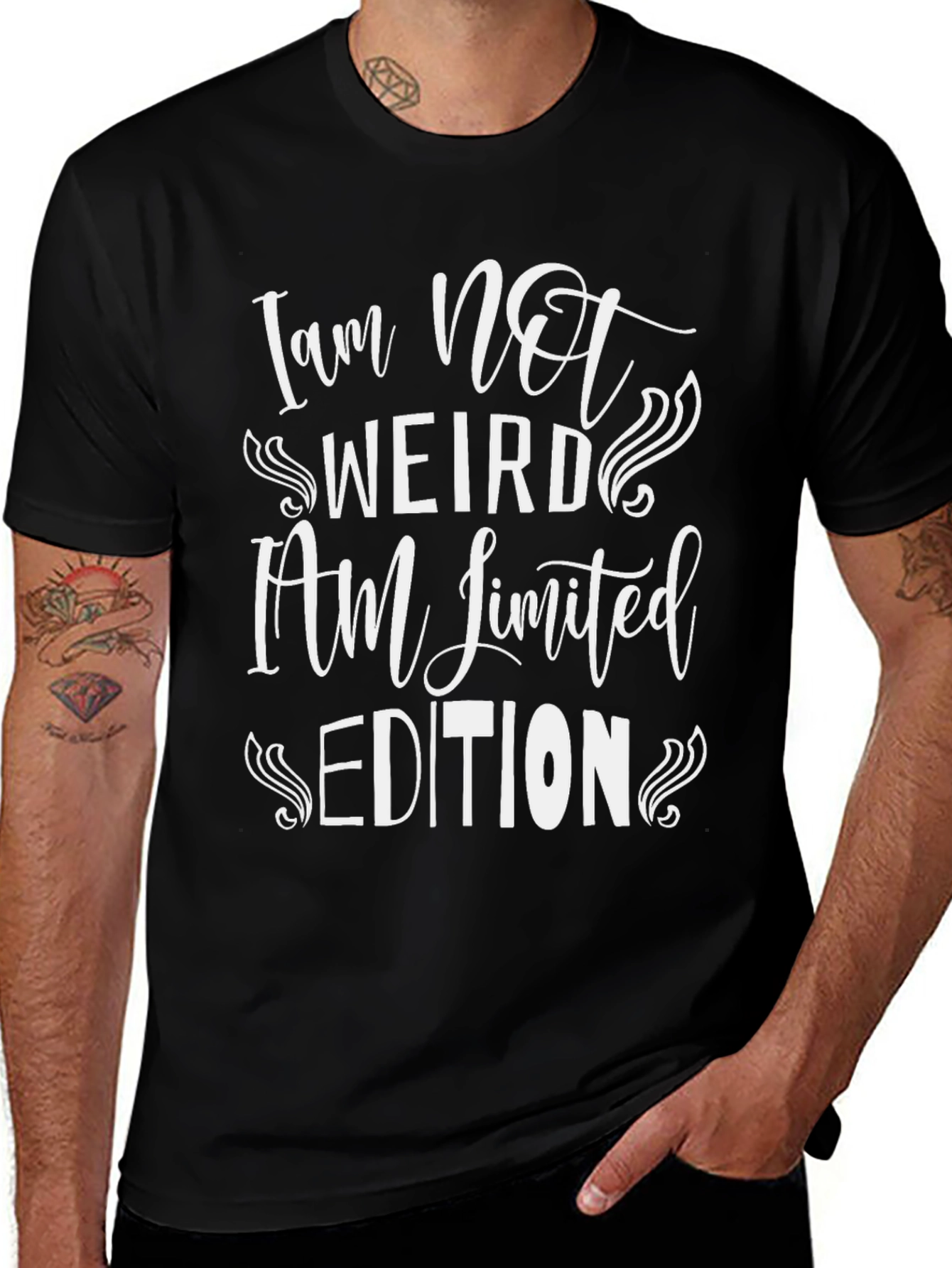 Funny I Am Not Weird Limited Edition Graphic Tee