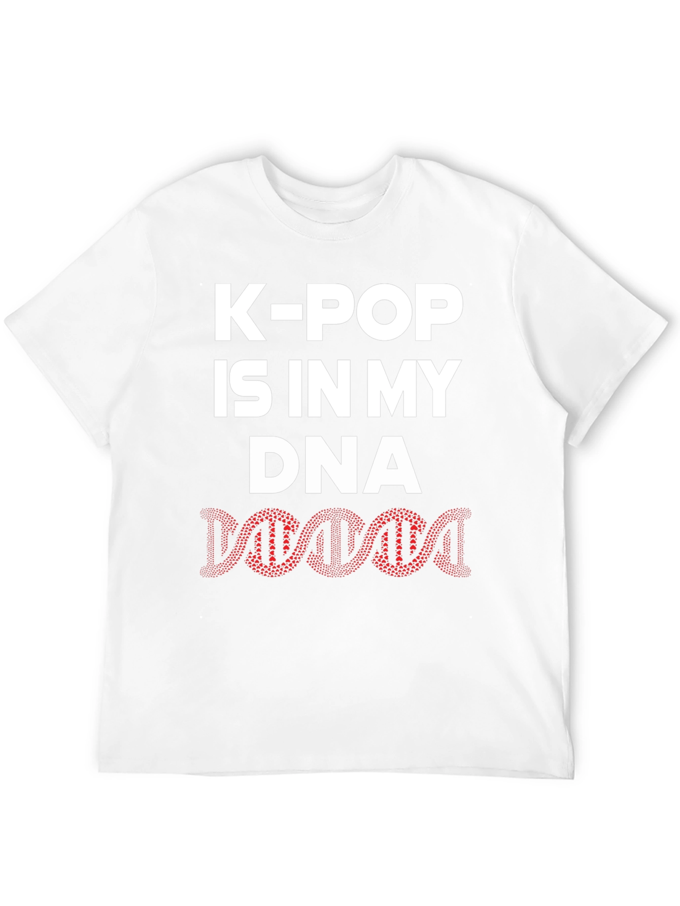 K-Pop DNA Black Graphic Tee