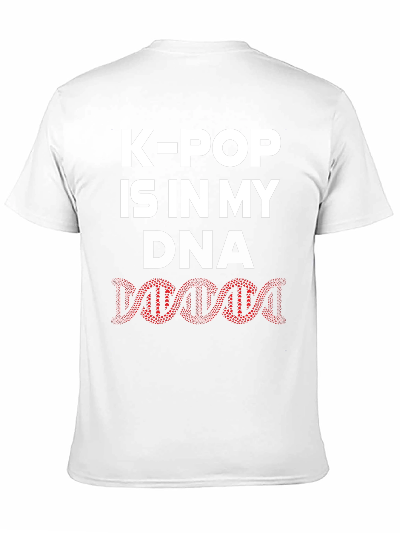 K-Pop DNA Black Graphic Tee