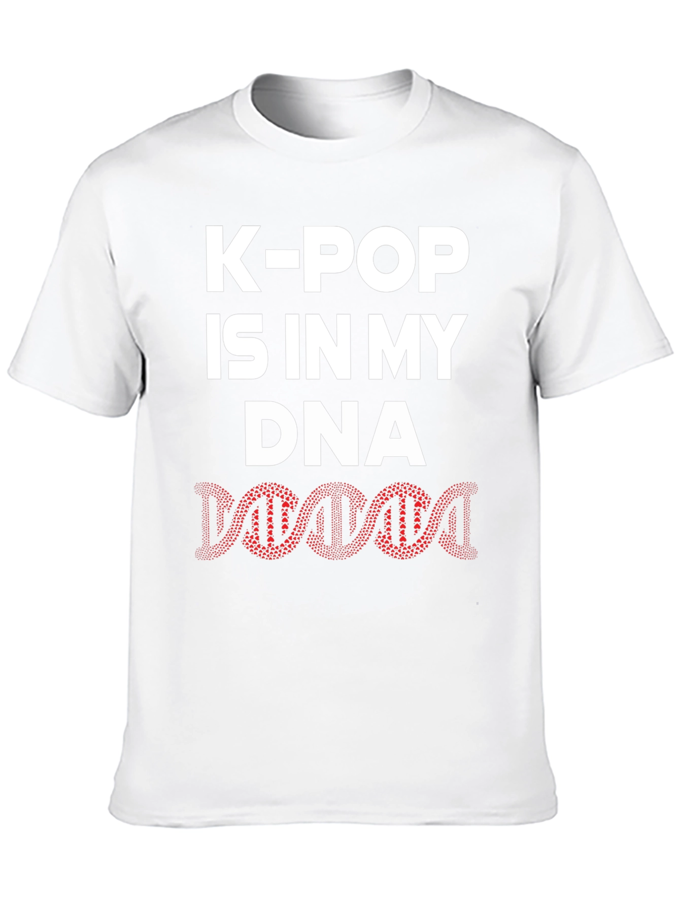 K-Pop DNA Black Graphic Tee