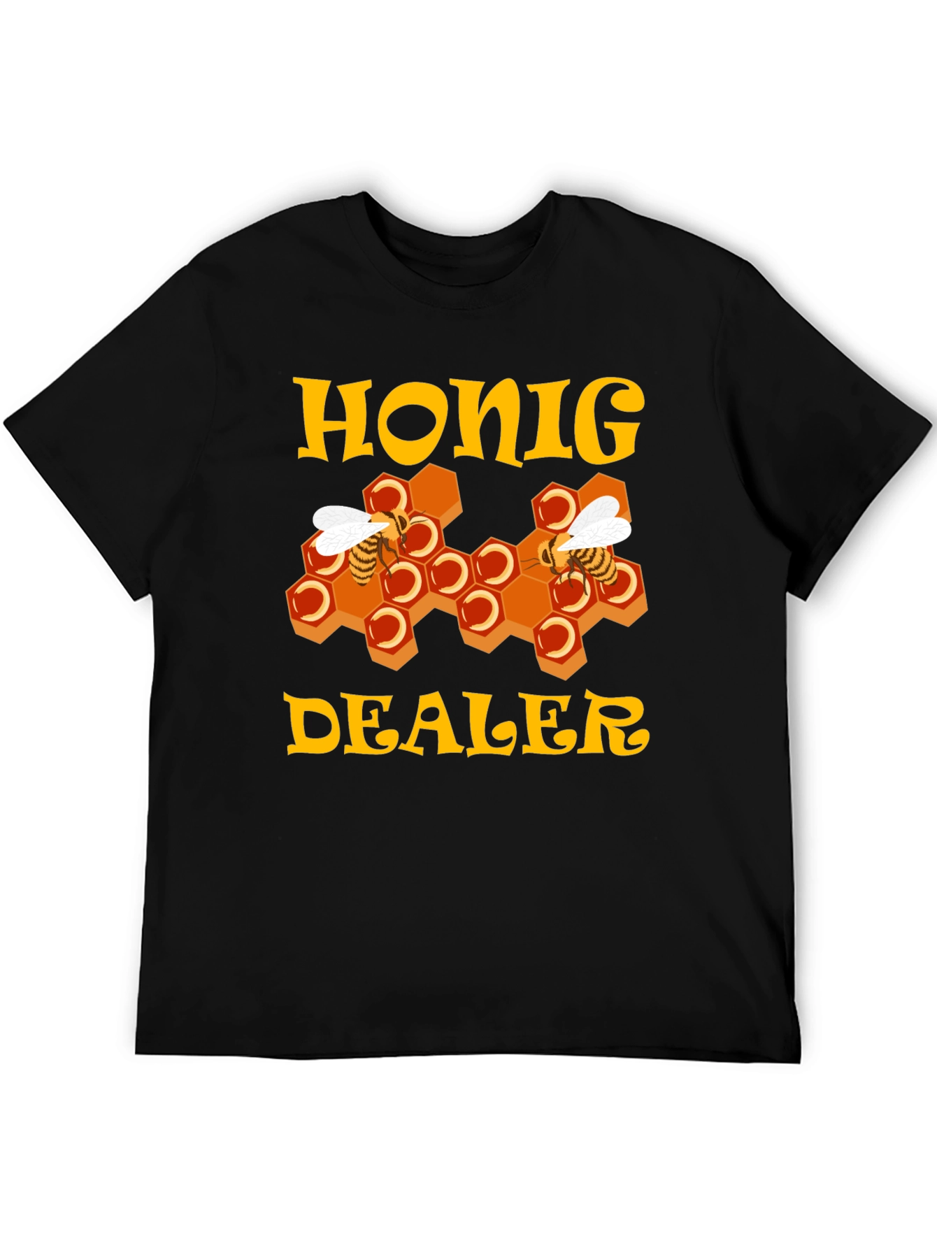 Honig Dealer T-Shirt - Honey Bee Hive Design
