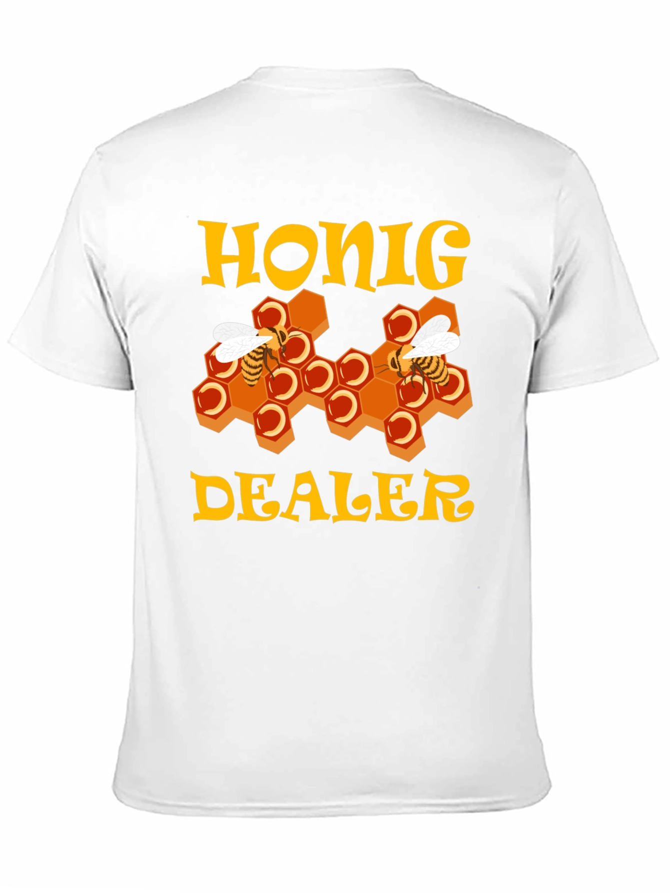 Honig Dealer T-Shirt - Honey Bee Hive Design