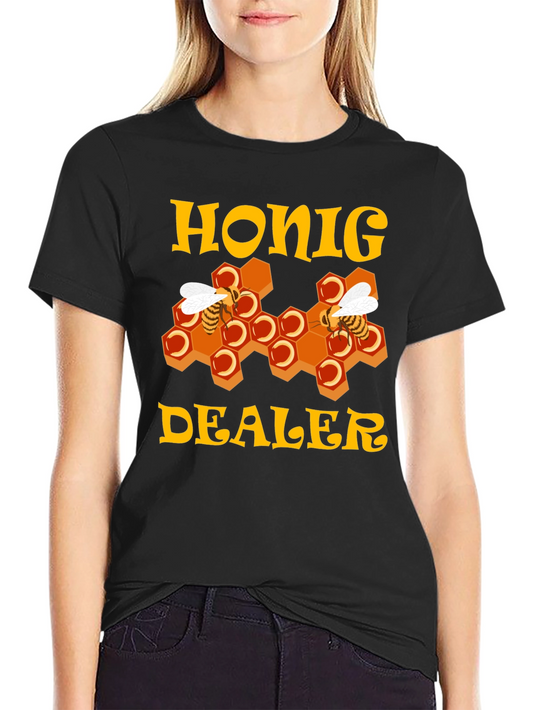 Honig Dealer T-Shirt - Honey Bee Hive Design