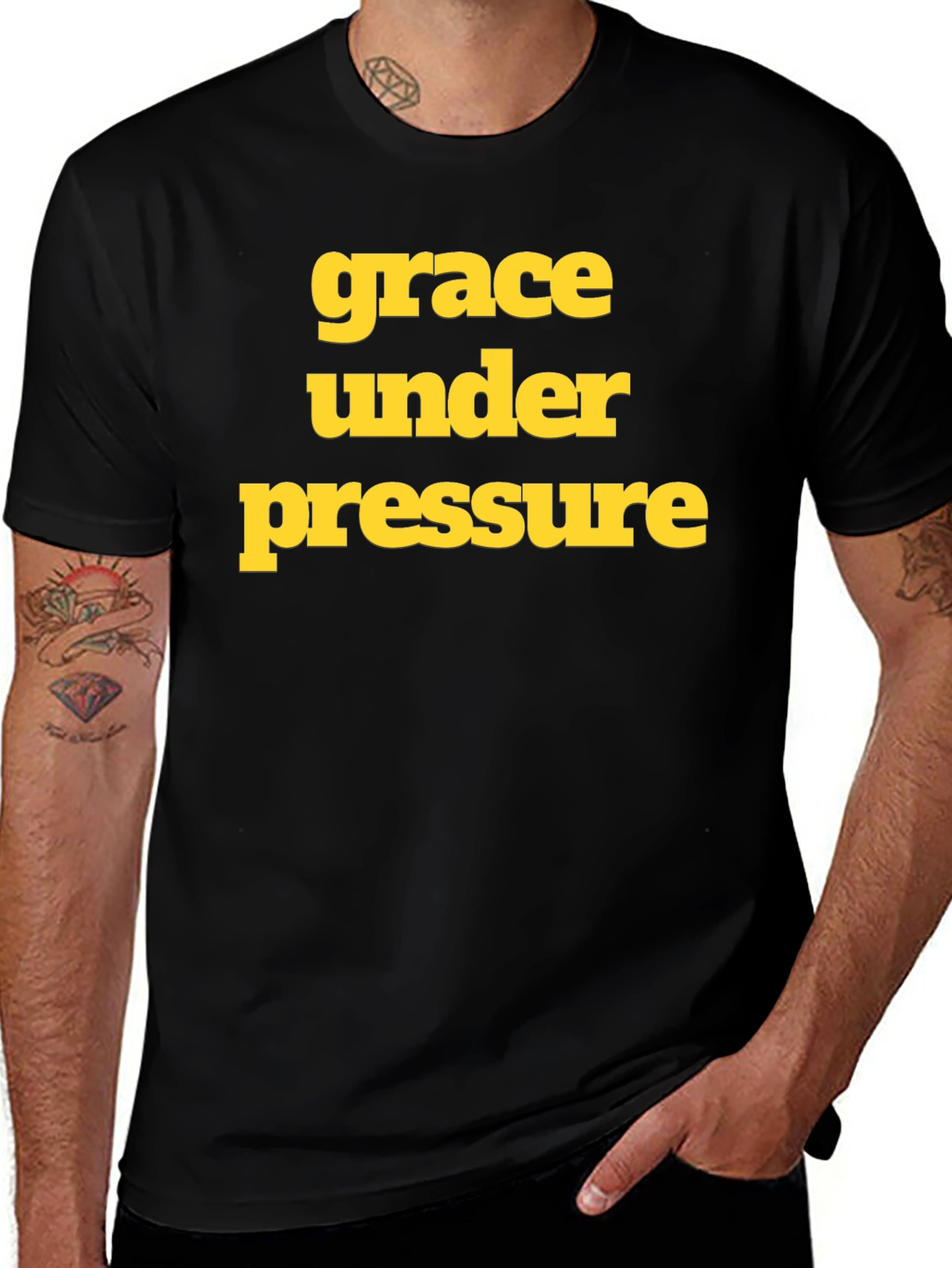 Grace Under Pressure Graphic Tee