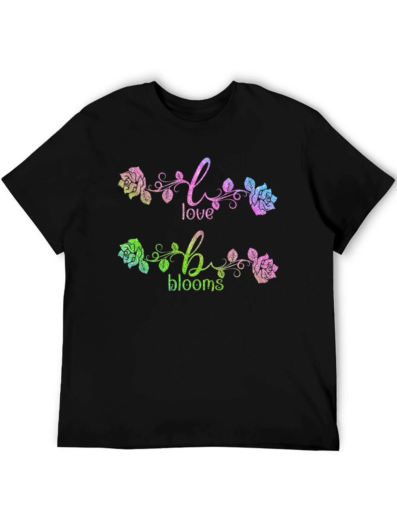 Love Blooms Graphic Tee - Stylish Floral Design