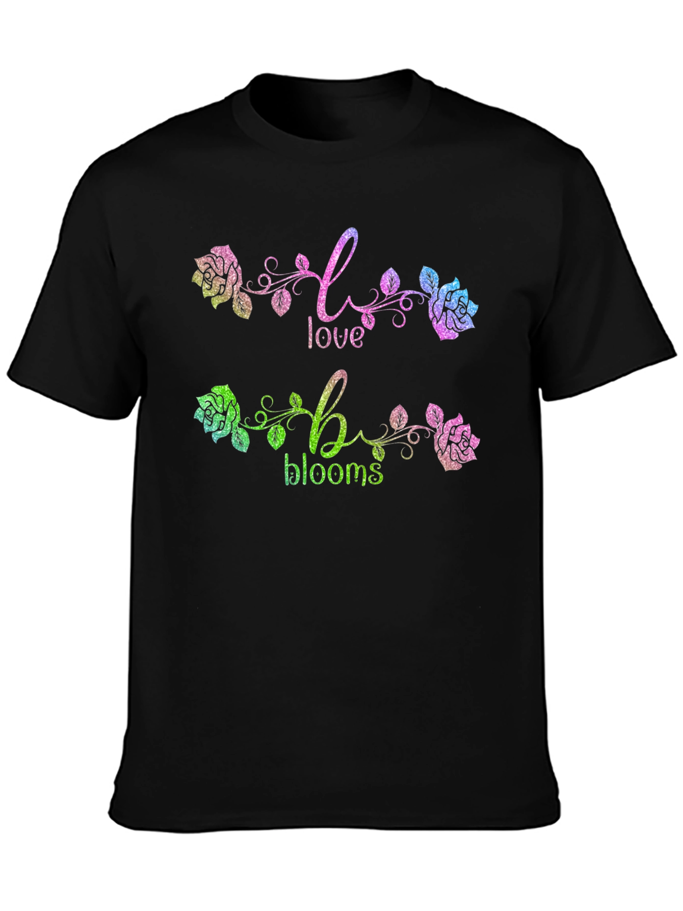 Love Blooms Graphic Tee - Stylish Floral Design