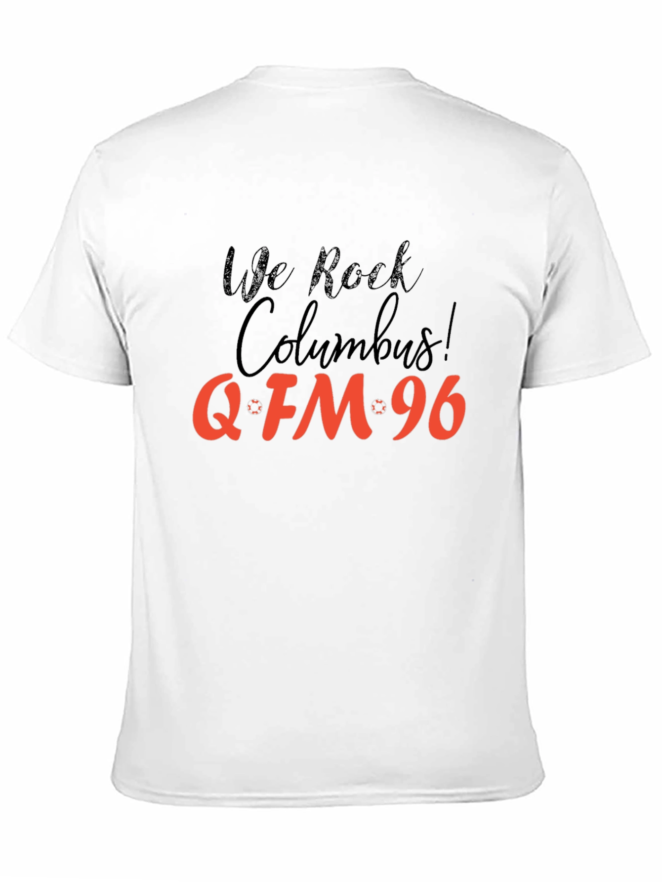 We Rock Columbus! Q-FM 96 Black T-Shirt