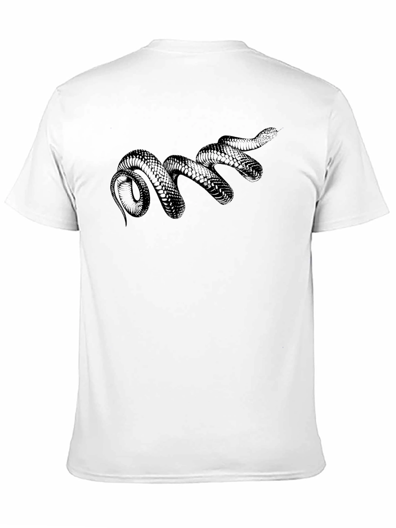 Black Snake Graphic Tee - Urban Style