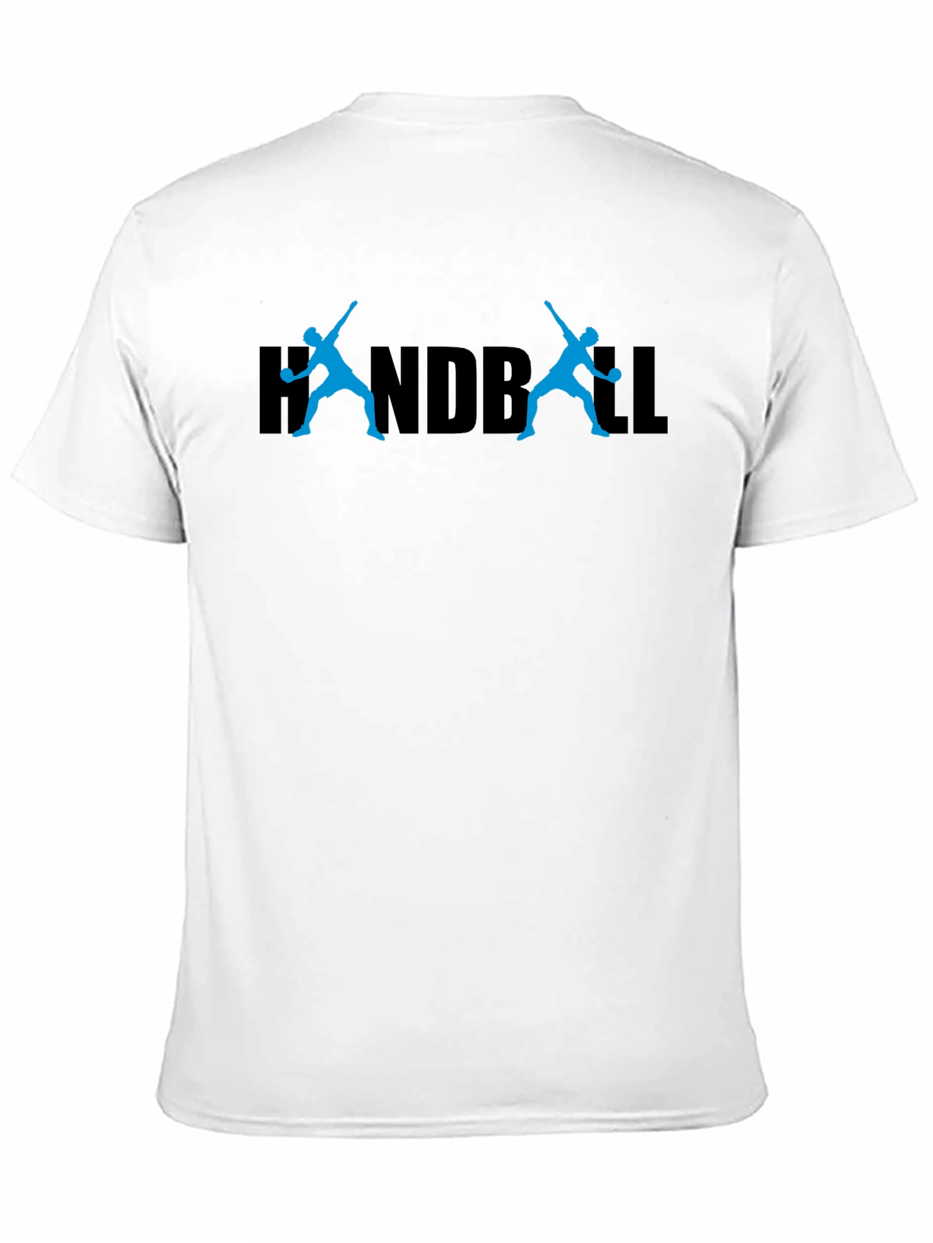 Handball Graphic Print Crew Neck T-Shirt