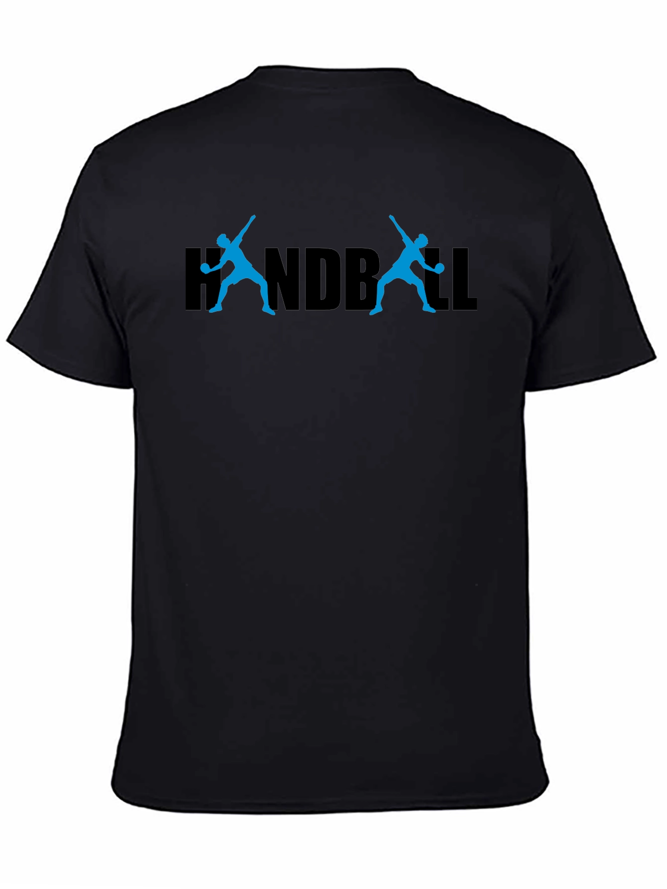 Handball Graphic Print Crew Neck T-Shirt