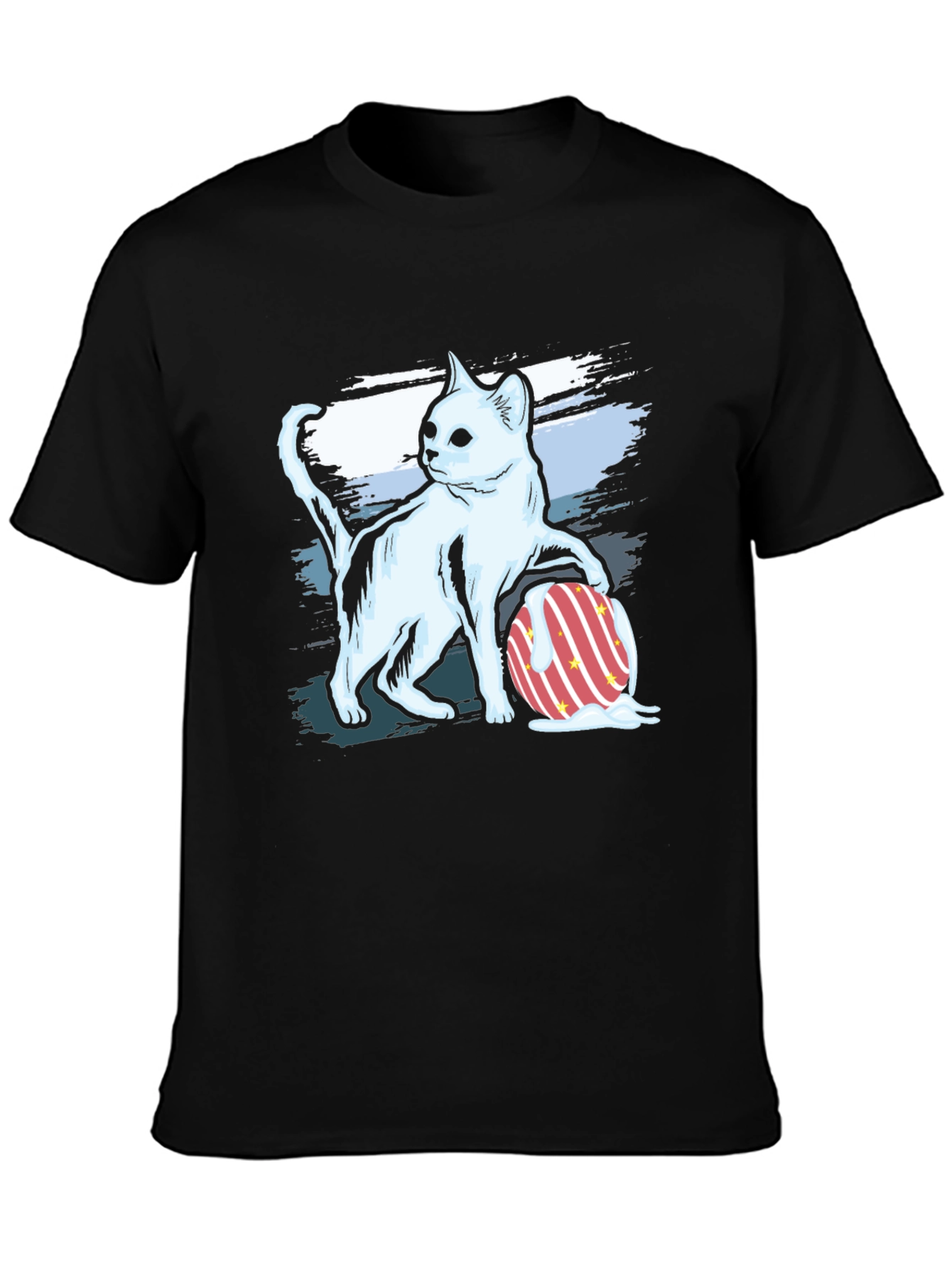 Melting Easter Egg Cat T-Shirt