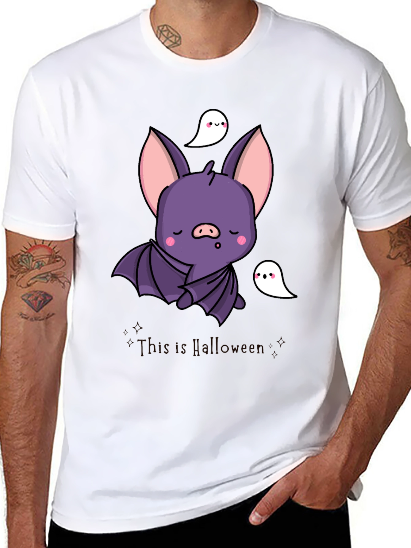 Cute Halloween Bat Tee