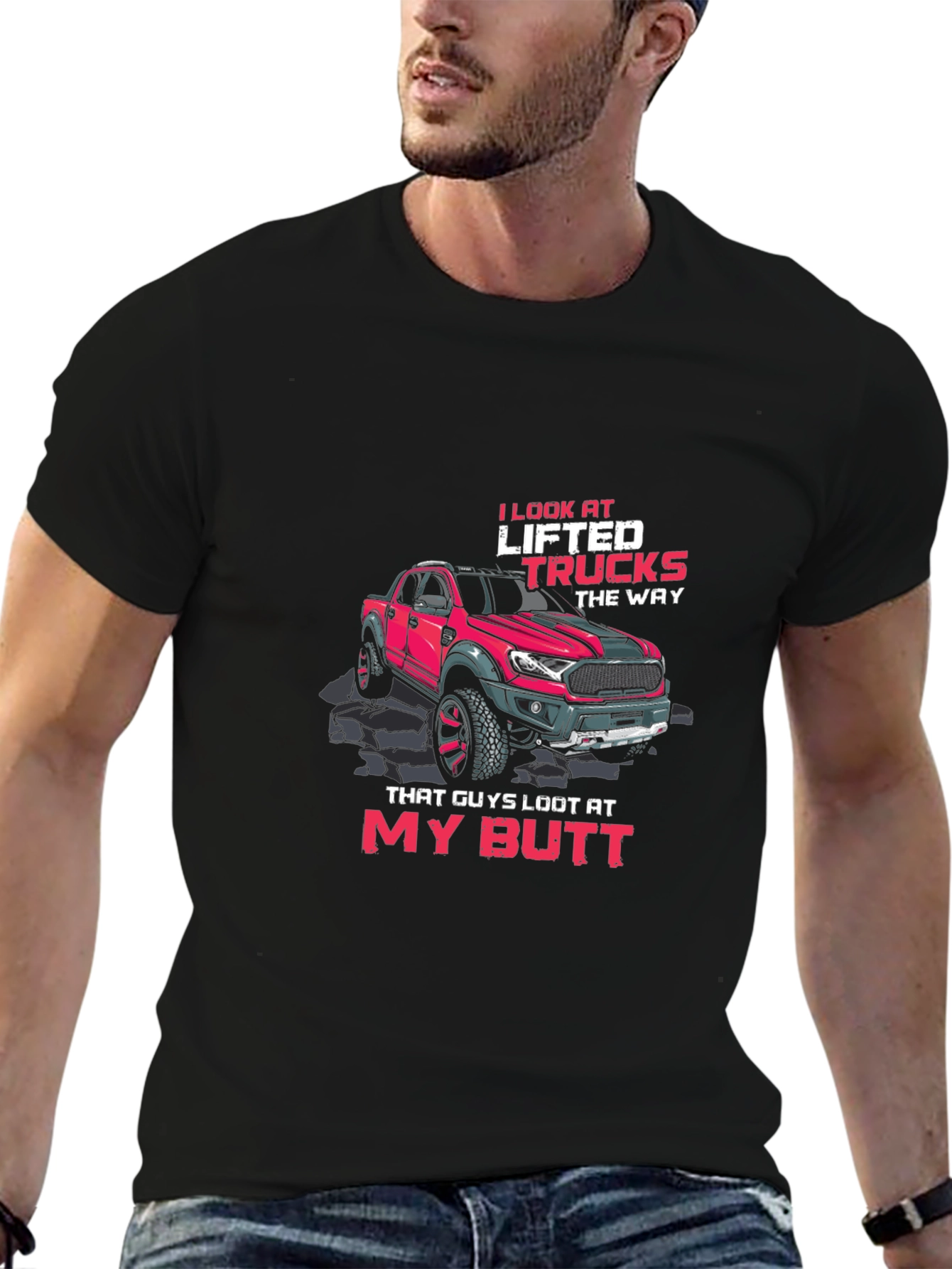 Lifted Trucks Graphic Tee
