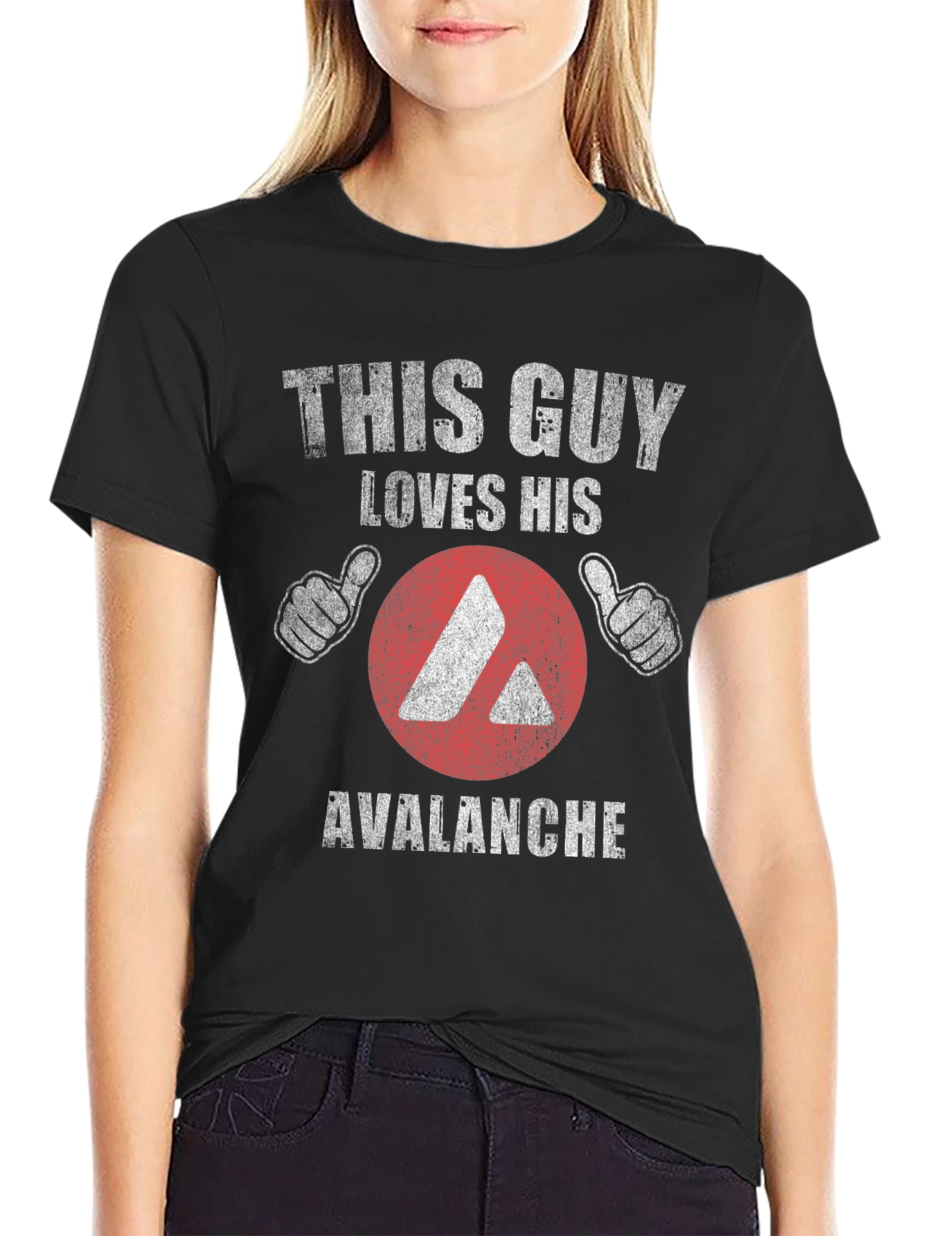 This Guy Loves His Avalanche Crypto T-Shirt