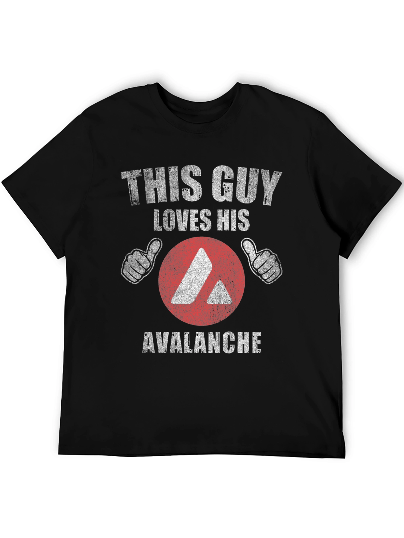 This Guy Loves His Avalanche Crypto T-Shirt