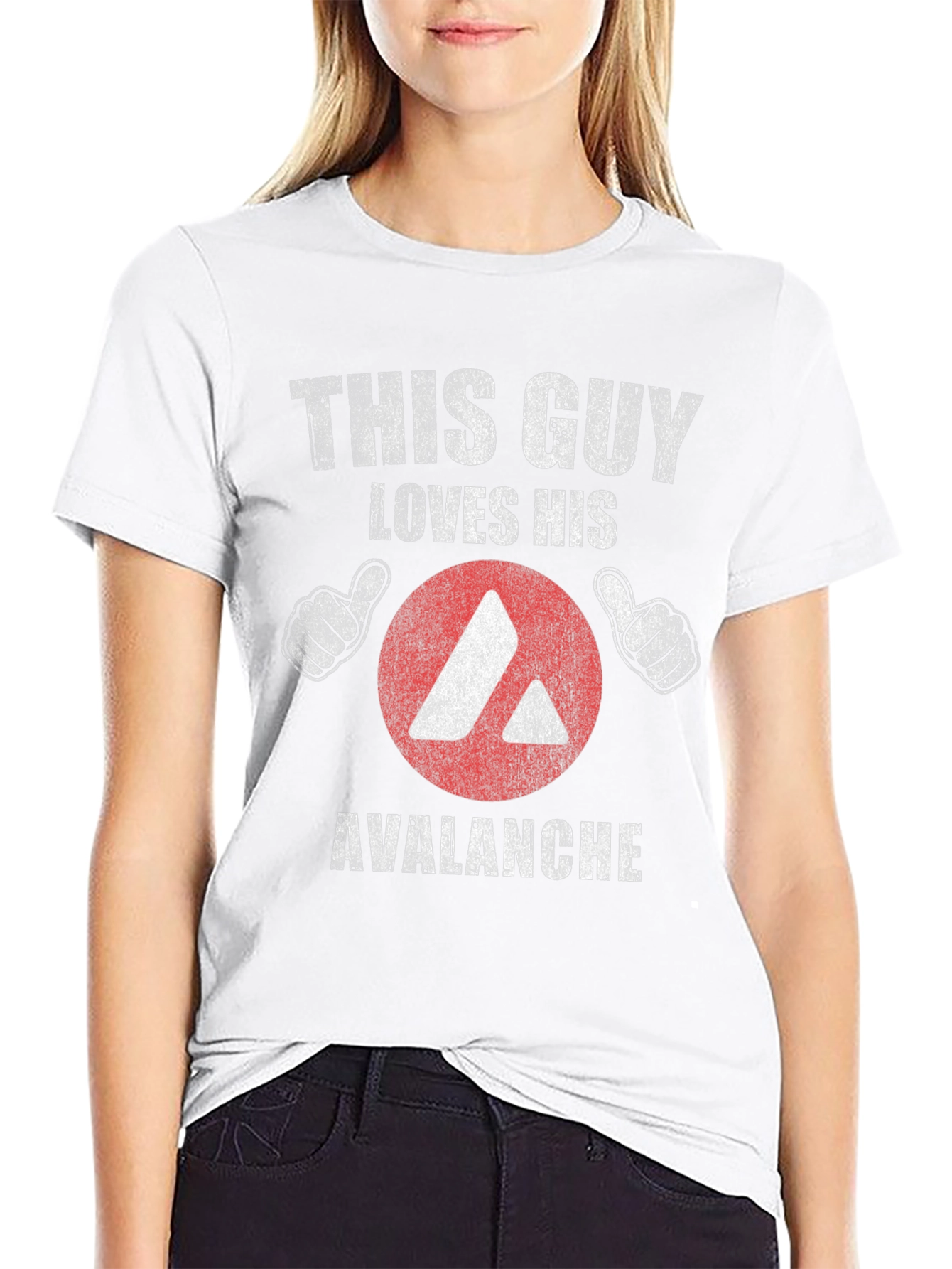 This Guy Loves His Avalanche Crypto T-Shirt