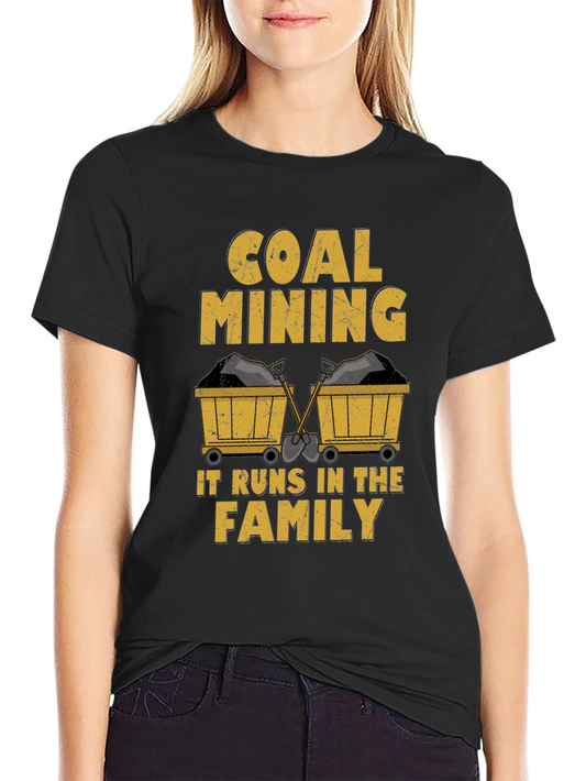 Coal Mining Family T-Shirt