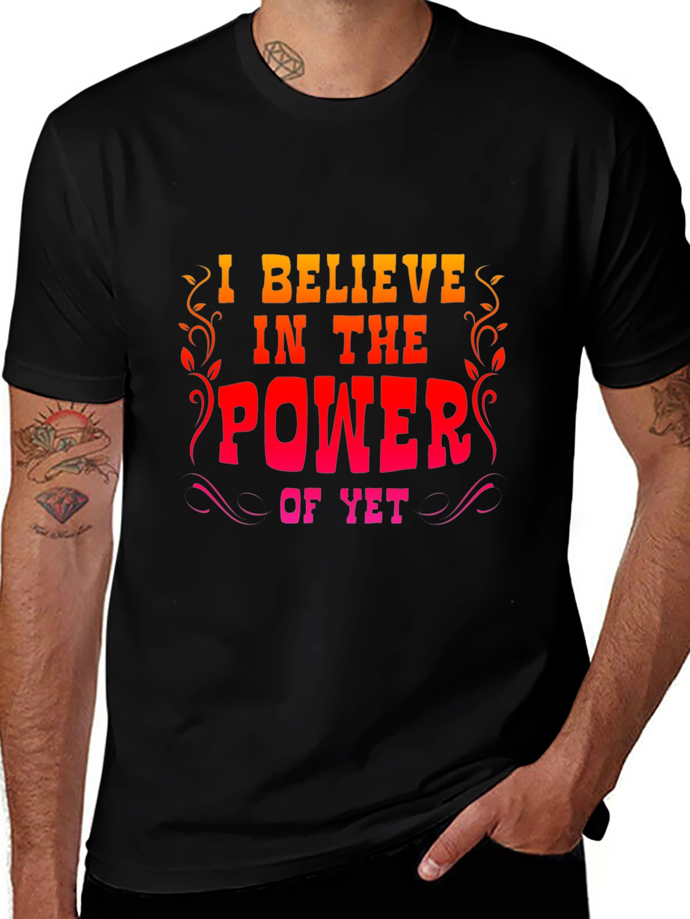 Motivational Power of Yet Graphic Tee