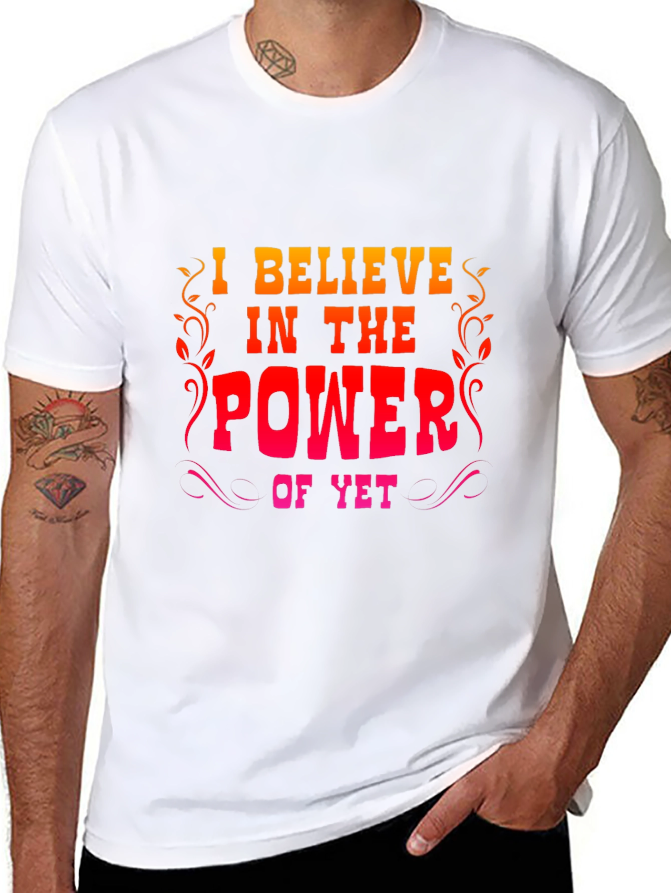 Motivational Power of Yet Graphic Tee