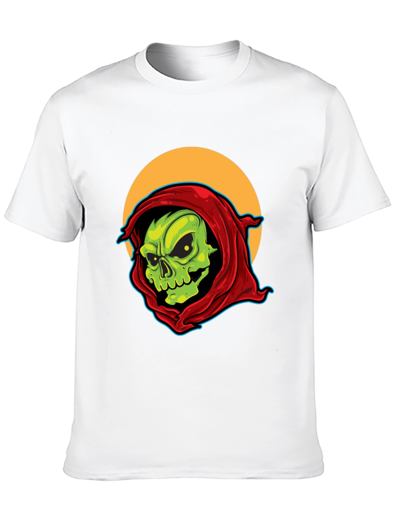 Grim Reaper Graphic Tee - Retro Style