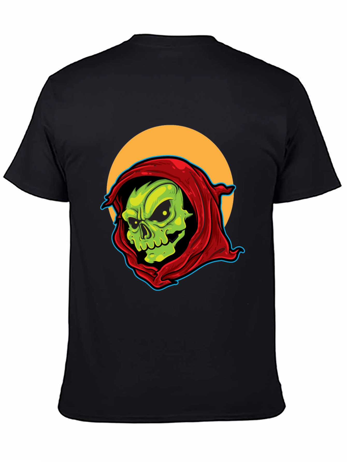 Grim Reaper Graphic Tee - Retro Style