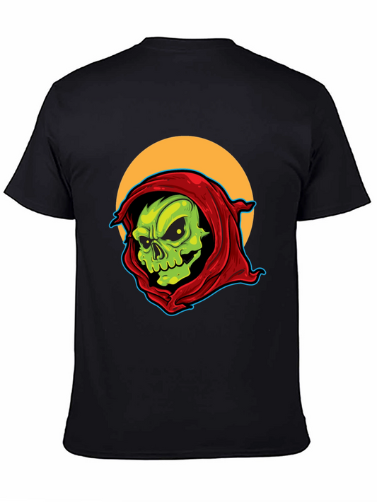Grim Reaper Graphic Tee - Retro Style